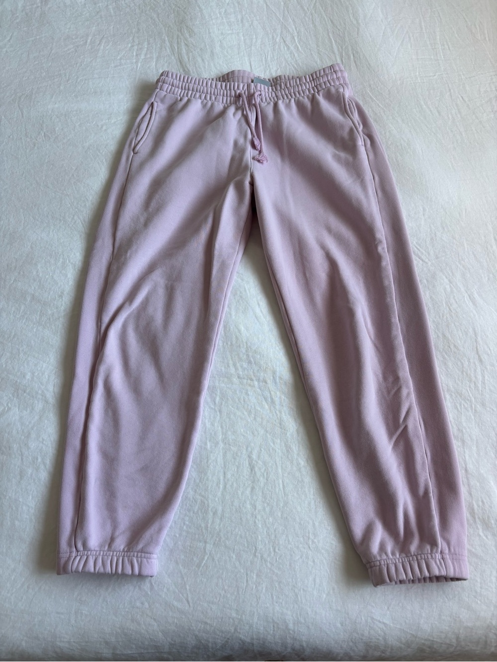 TNA Cozy fleece boyfriend sweatpants